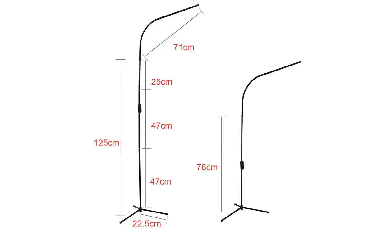 4 Colour Temperatures Adjustable Led Floor Lamp - Image 8