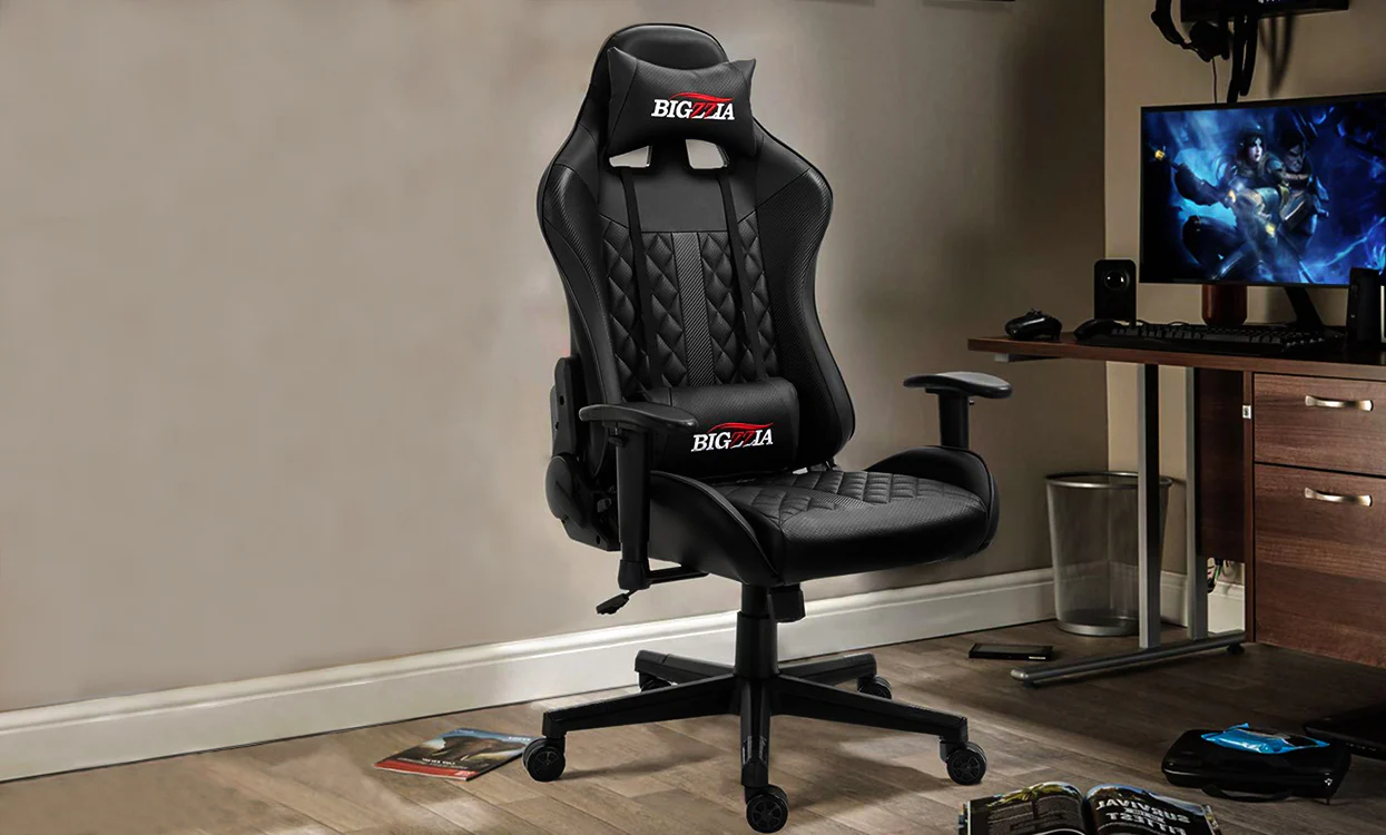 Bigzzia Ergonomic  PC & Racing Game Chair-172 Degree - Image 10