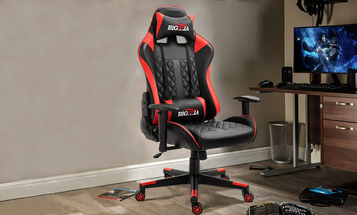 Bigzzia Ergonomic  PC & Racing Game Chair-172 Degree - Image 8