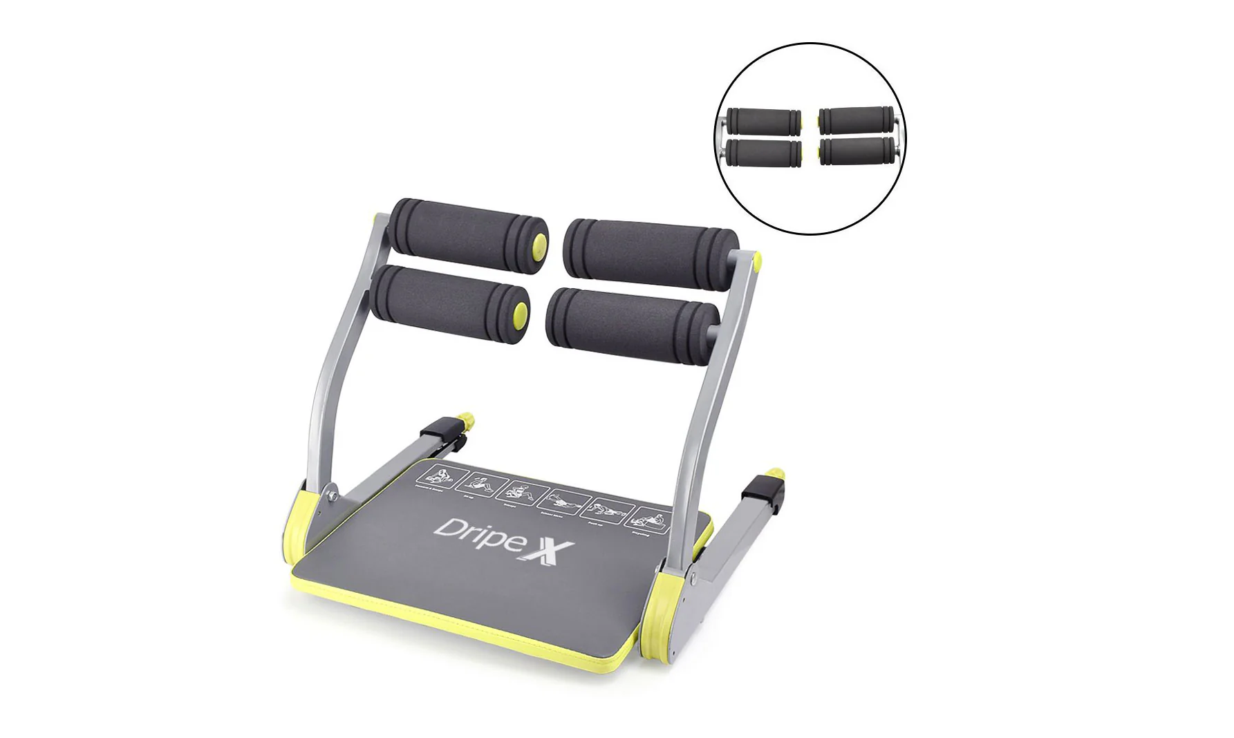 Dripex 6 in 1 Core Smart Total Body Exercise Machine - Image 6