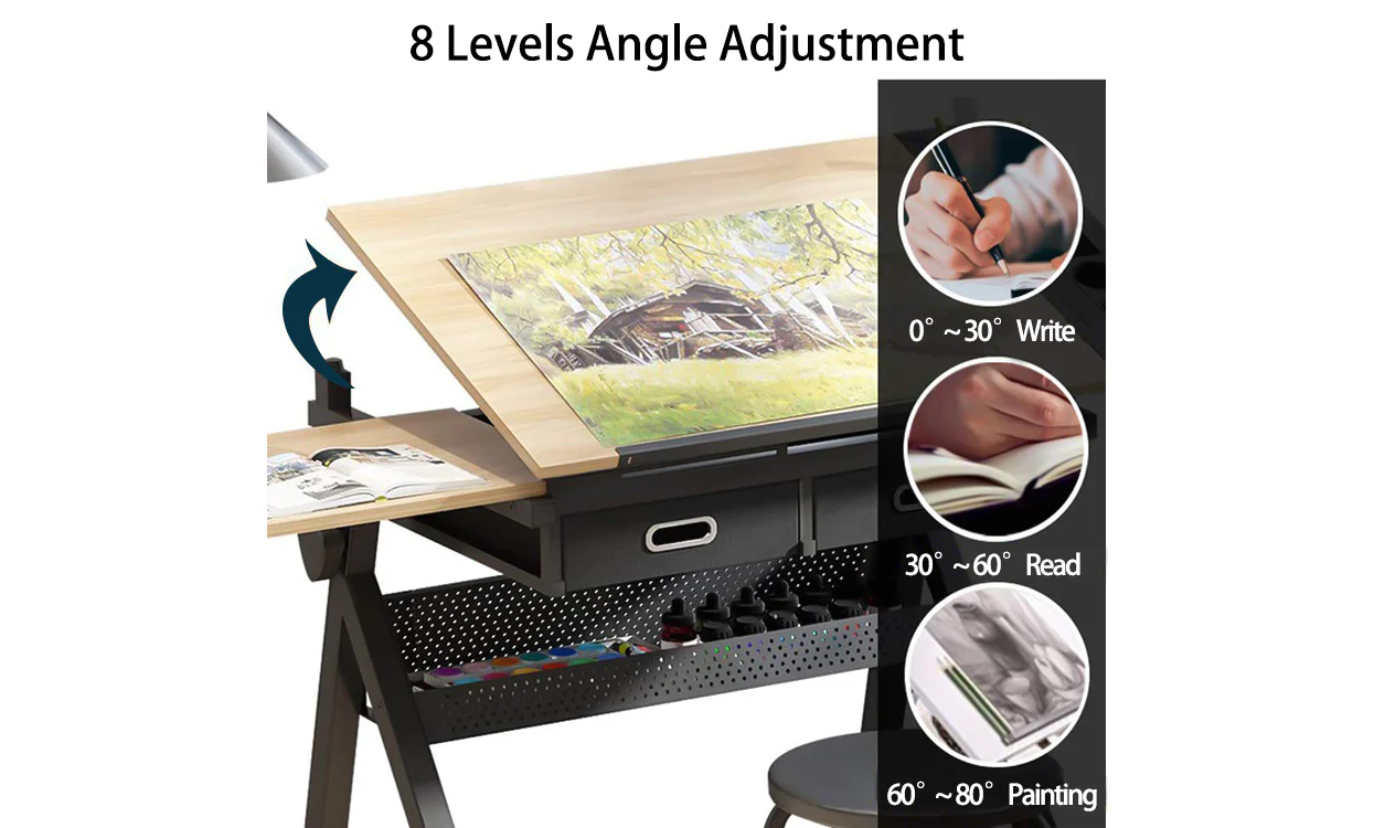 Dripex Adjustable Drawing Table - Image 4
