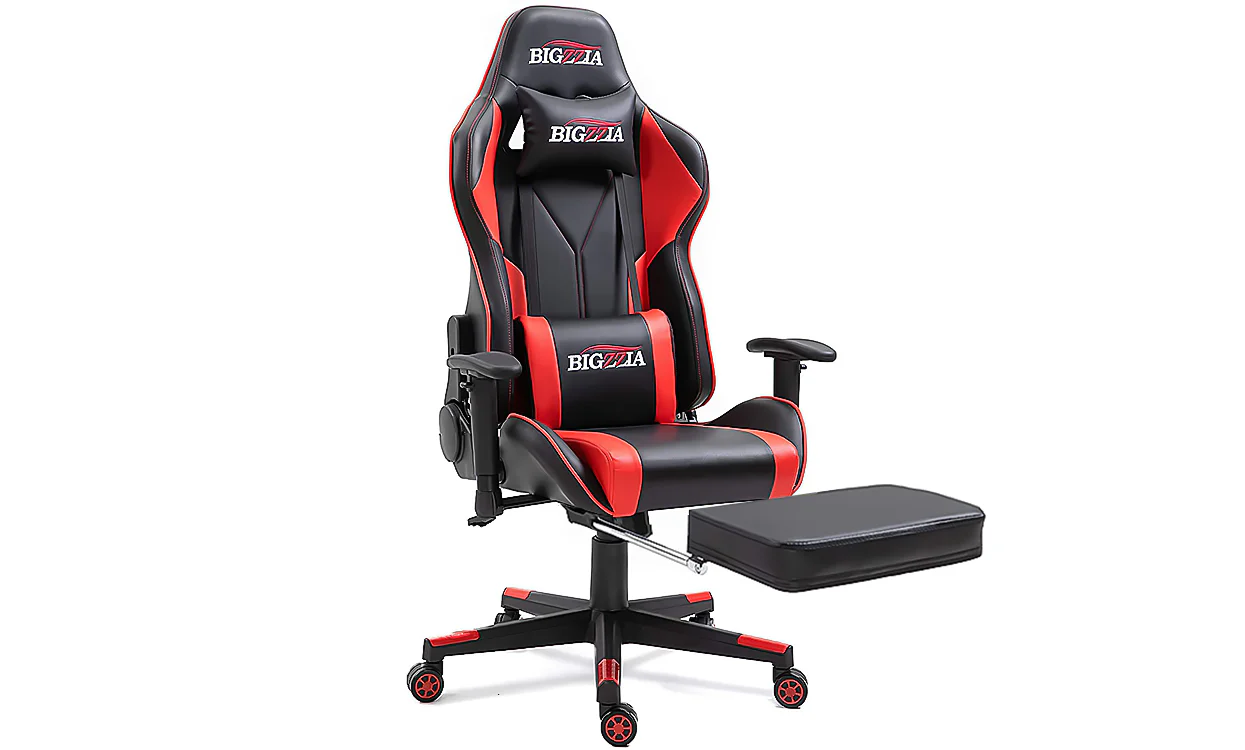 Bigzzia Gaming Chair - Ergonomic Office Chair (with footrest) - Image 10