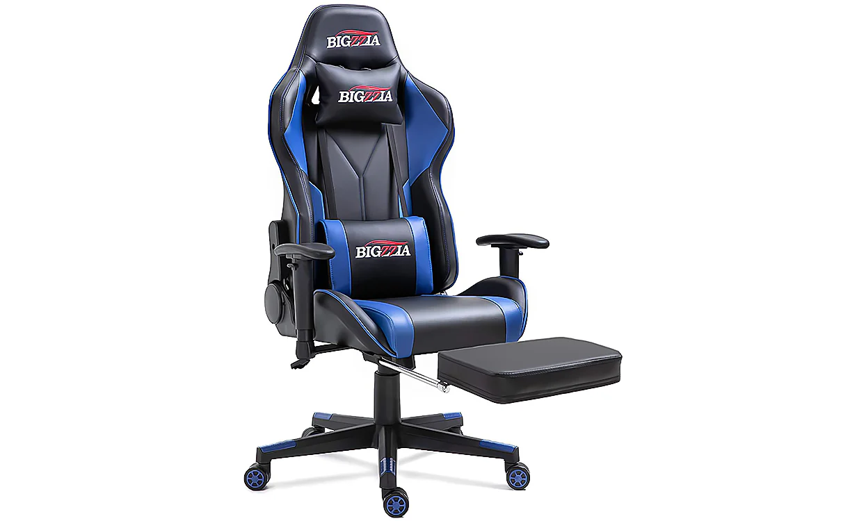 Bigzzia Gaming Chair - Ergonomic Office Chair (with footrest) - Image 8