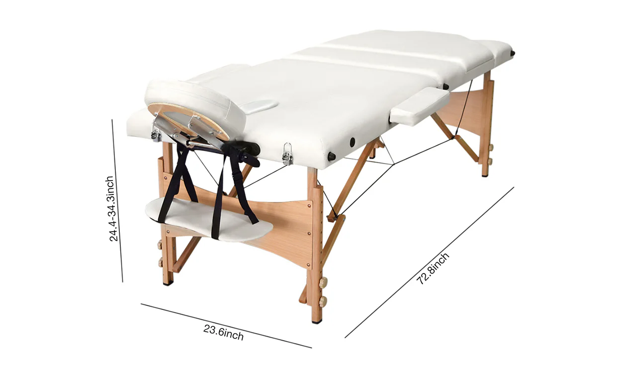 Vesgantti Portable Massage Bed/Table(wooden ) - Image 5