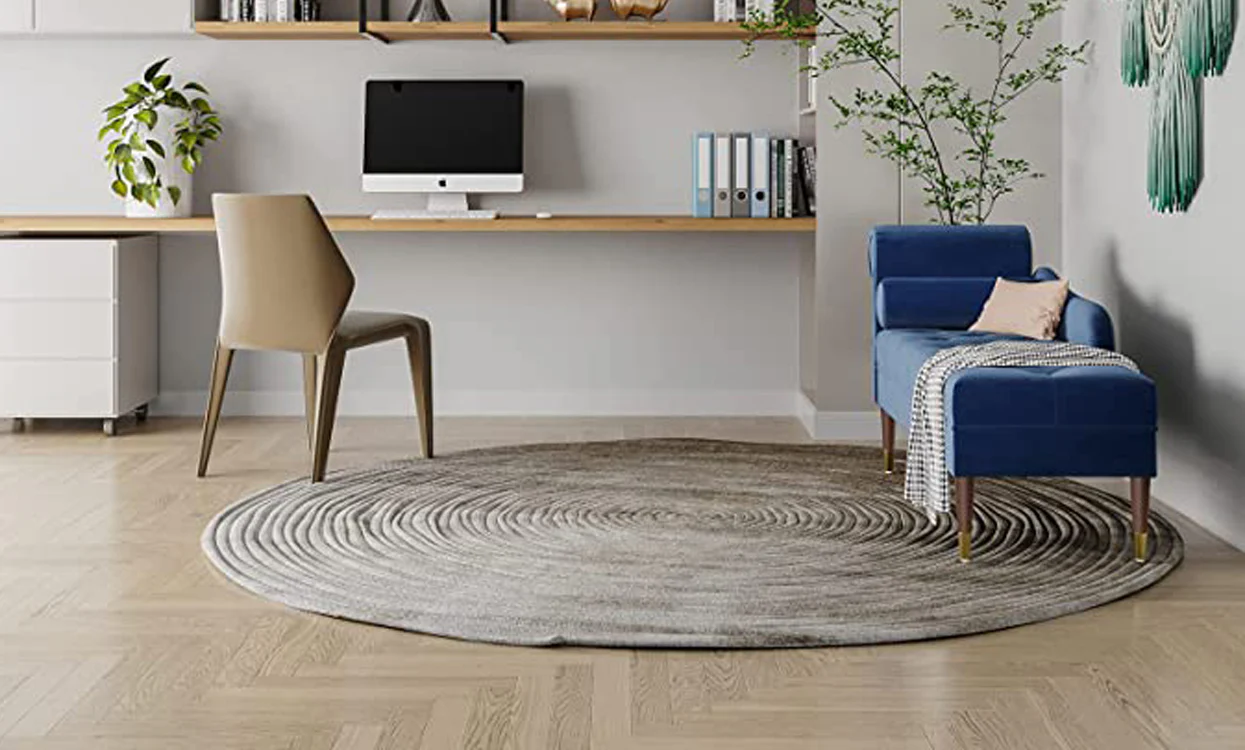 Vesgantti Velvet Chaise Longue, Indoor Lounge Sofa with Left/Right Armrest and Lumbar Pillow, Upholstered Chaise Lounge for Living Room Bedroom and Office, Tool-free Assembly - Image 6