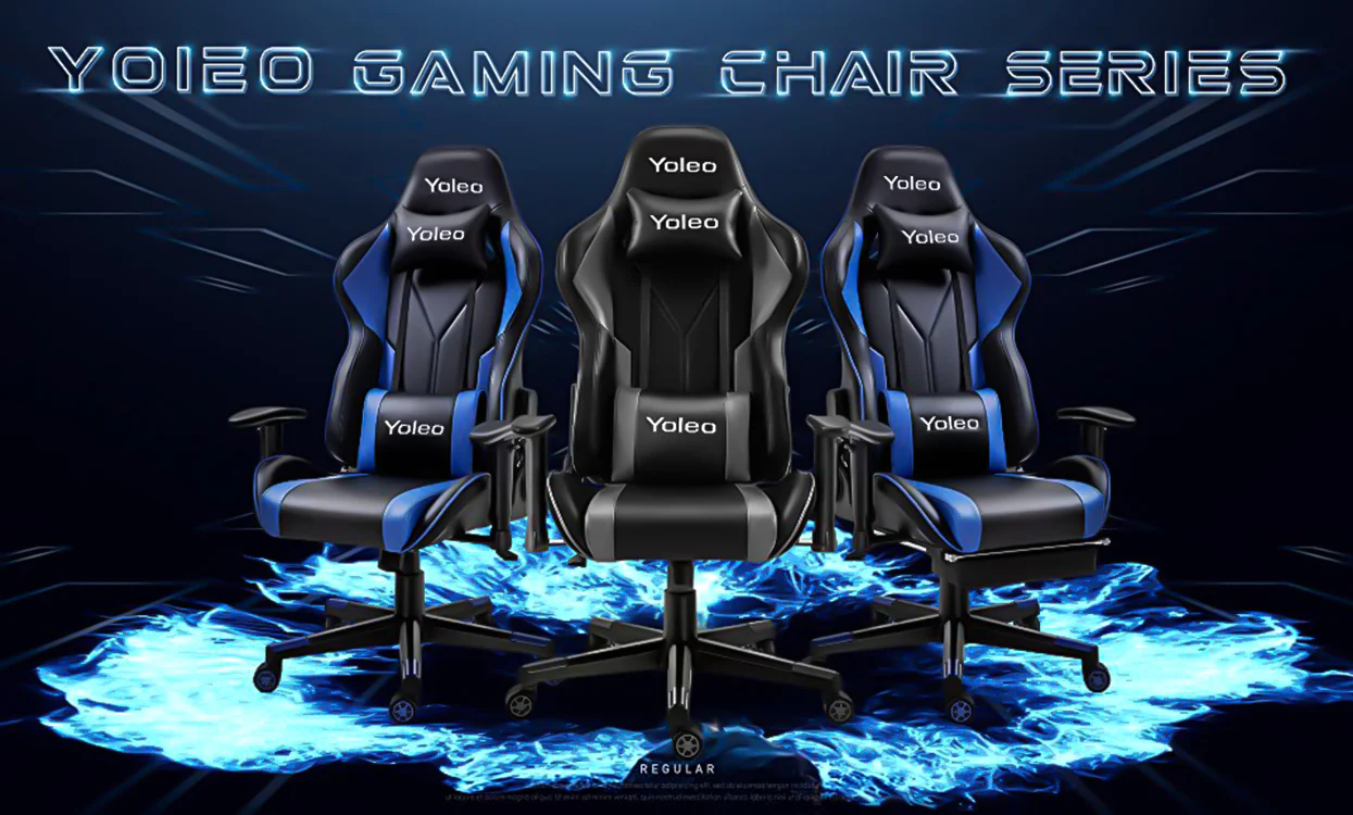 Yoleo/Bigzzia PC & Racing Game Chair-155 degree - Image 7